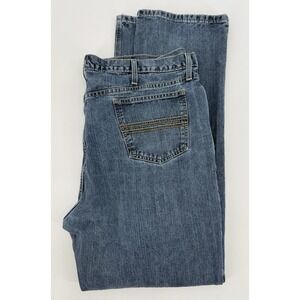 Cinch Jeans Mens 42x34 Blue Slim Straight Fit Silver Label Cowboy Western